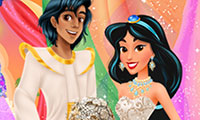 Mariage de Jasmine et Aladdin