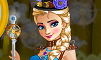 Habillage Steampunk des princesses Disney