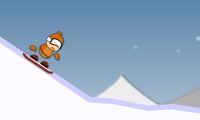 Descendre une montagne en snowboard