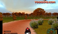 Course 3D de motos