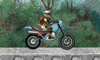 Motocross en forêt