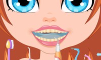 Soins dentaires pour fille