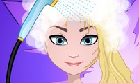 Soins des cheveux pour Elsa reine des neiges