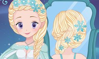Vraies tresses pour Elsa reine des neiges
