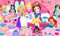 Nettoyer la chambre des petites princesses Disney