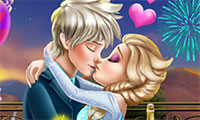Bisous d'amour Elsa et Jack