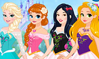 Création de robe de princesse Disney