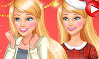 Barbie : Habillage pour Noël