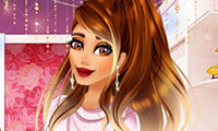 Habiller, coiffer et maquiller Ariana Grande