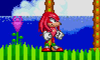 Knuckles the Echidna in Sonic the Hedgehog 2