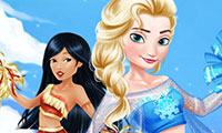 Habiller les princesses Disney en pom-pom girl