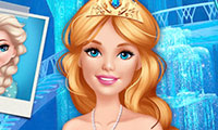 Barbie : Relooking en princesse Disney