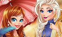 Relooking d'automne pour Elsa et Anna
