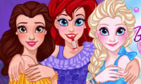 Le salon de beauté des princesses Disney