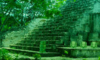 S'échapper de la forêt maya abandonnée
