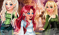Relooking des princesses Disney en Elfe