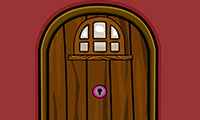 Ouvrir la porte avec la clé violette