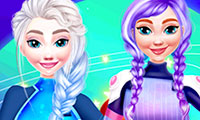 Princesses Disney dans l'espace