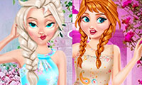 Habillage et Maquillage : Elsa contre Anna