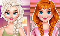 Elsa et Anna : Habillage pour les réseaux sociaux