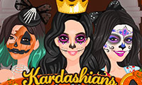 Maquillage pour Halloween avec les Kardashian