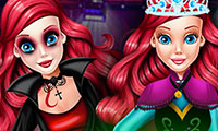 Habiller princesse Ariel pour Halloween