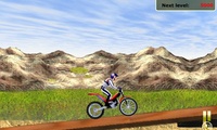 Cascade moto cross