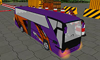 Garer un bus de police 3D