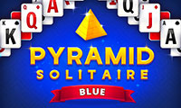 Pyramid Solitaire Blue