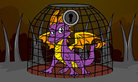 Libérer le dragon violet prisonnier
