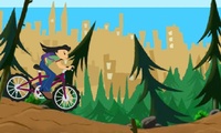 Vélo en forêt