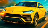 Simulation de conduite d'un SUV