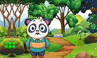 Perdu dans la forêt du panda
