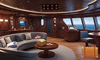 S'échapper du yacht de luxe