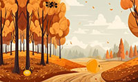Perdu dans une forêt d'automne 2