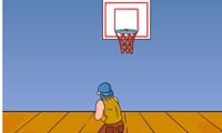 Tir au panier de basket ball