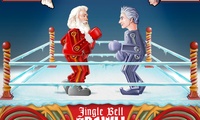 Jeu de boxe avec le pere noel