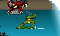 Tortues Ninja surf