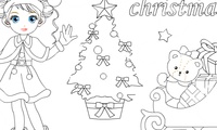 Coloriage pour Noël