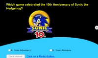 Sonic Quiz 3