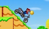 Jeu de moto avec Mario