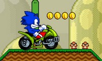 Sonic en Quad dans le monde de Mario