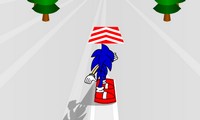 Sonic Snowboard en 3D