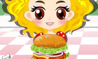 Burger fille