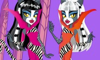 Habiller les jumelles de Monster High