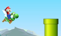 Flappy Mario et Yoshi