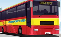 Garer un bus d'aéroport