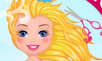 Coiffure pour la petite soeur de Barbie