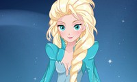 Elsa Reine des neiges style manga