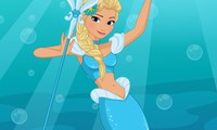 Habillage princesse Disney en sirène